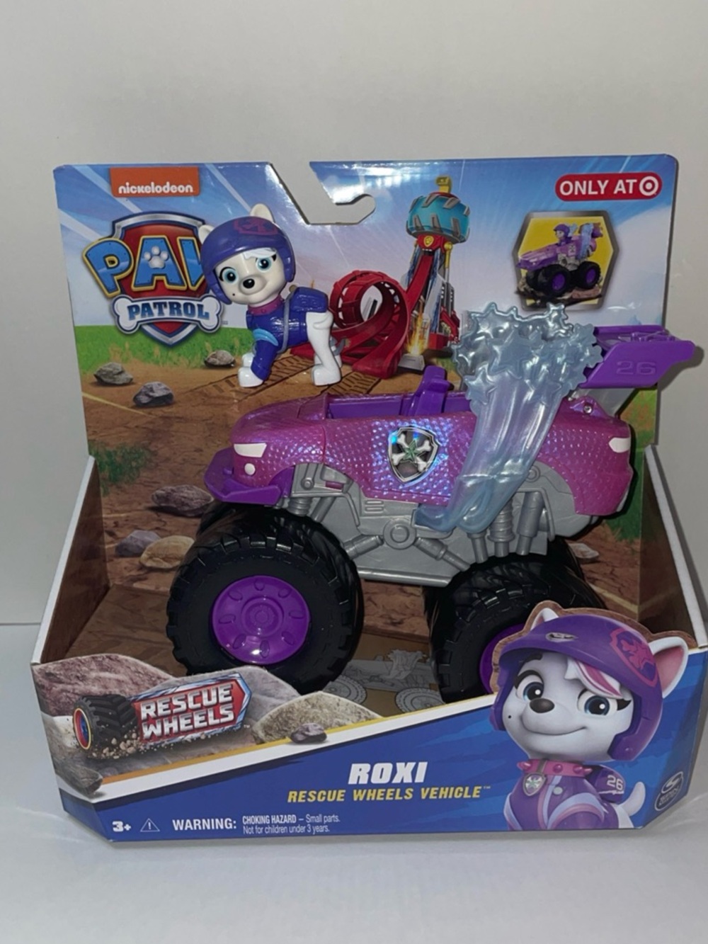 Paw Patrol Roxi Purple and Silver Rescue Wheels Truck